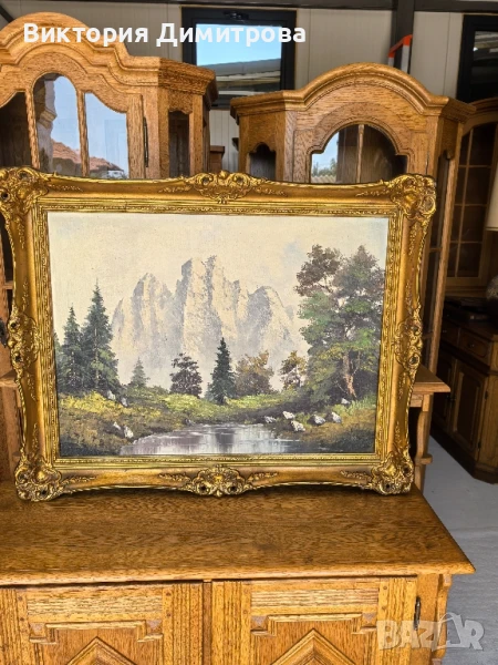 Картина "Алпите" , снимка 1