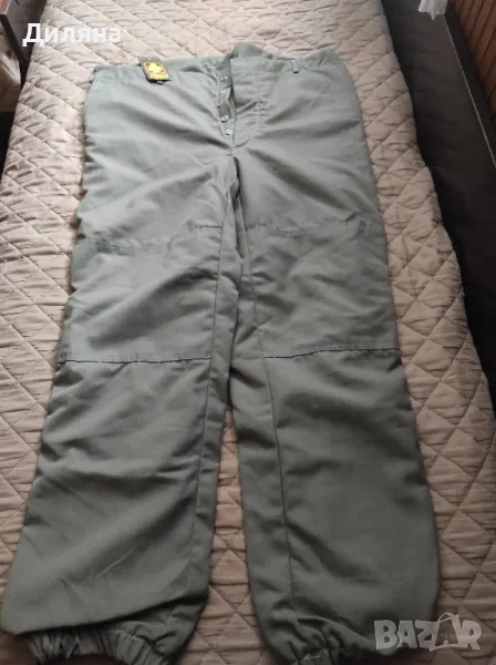 дебел работен панталон от соца, снимка 1