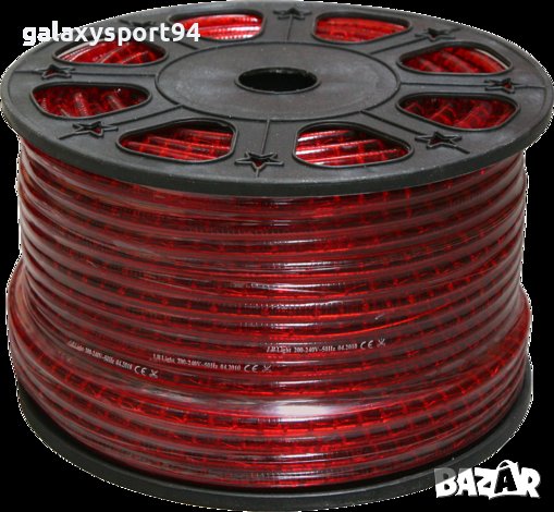 Червен Маркуч на метър 2.60лв Изработка на метражи Декорация от10 до90м, снимка 1