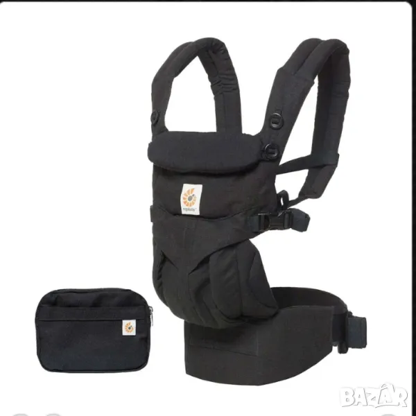 Ергономична раница Ergobaby Omni 360 Pure Black, снимка 1