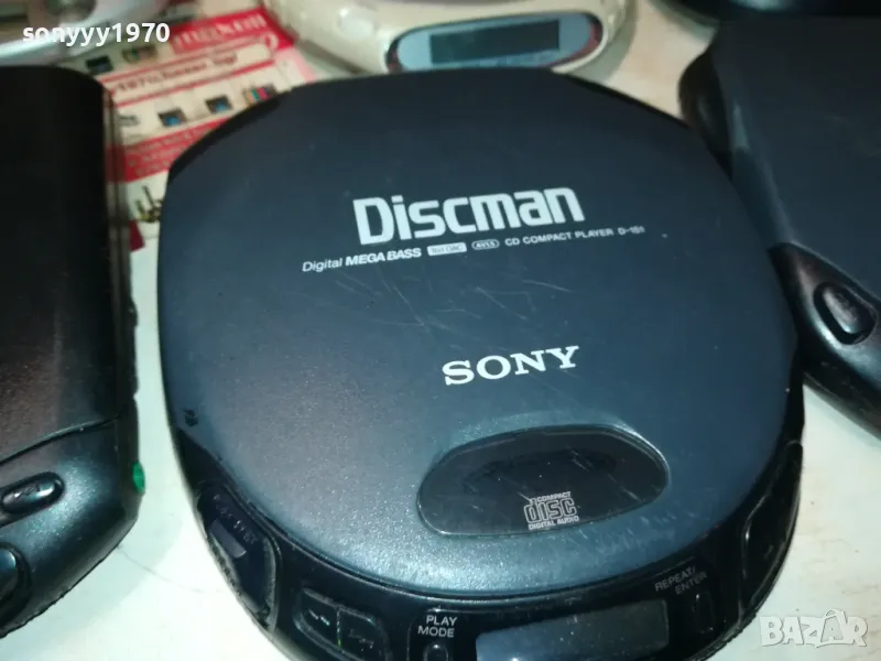 SONY CD WALKMAN//DISCMAN-ВНОС SWISS 2704251419, снимка 1