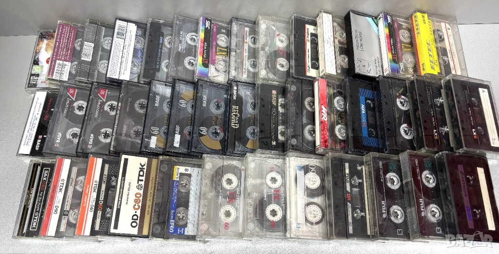 Аудио Касети BASF,SONY,TDK,FUJI,AGFA и др. /40 броя за 79,00 лв./, снимка 1