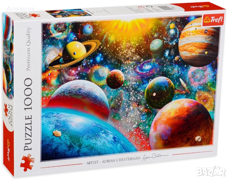 Пъзел Trefl Космос Планети 1000 части, снимка 1