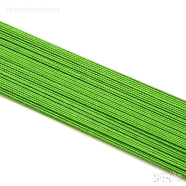 Цветарска тел 1 мм за захарни/ изкуствени цветя, снимка 1