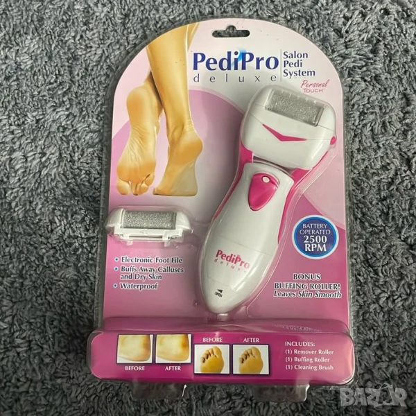Автоматична водоустойчива пила за пети Pedilime – за гладки и меки стъпала , снимка 1