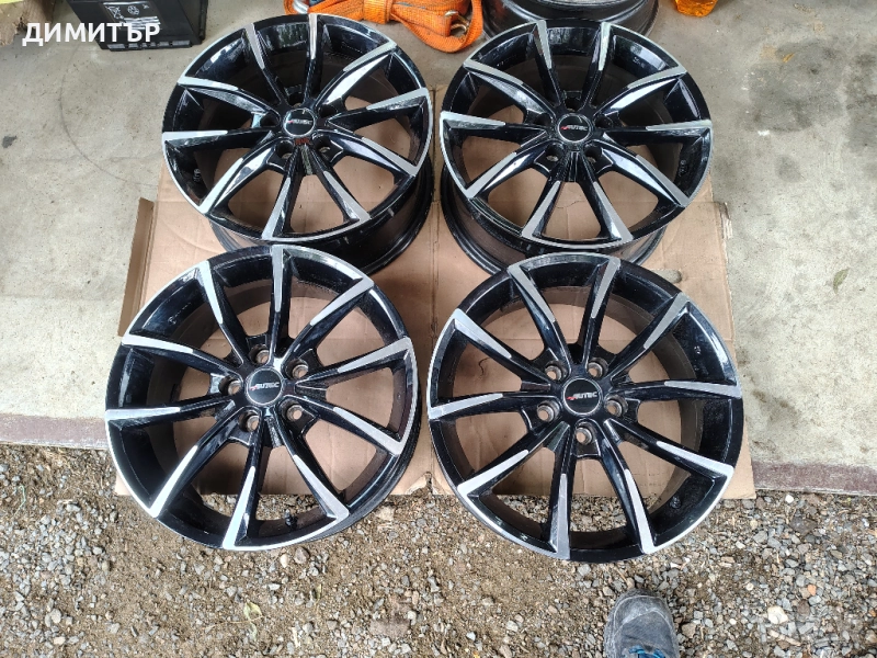 4бр.АЛУМИНИЕВИ ДЖАНТИ 17ки ALUTEC 5x112 7J ET45 за VW Golf,Touran, снимка 1