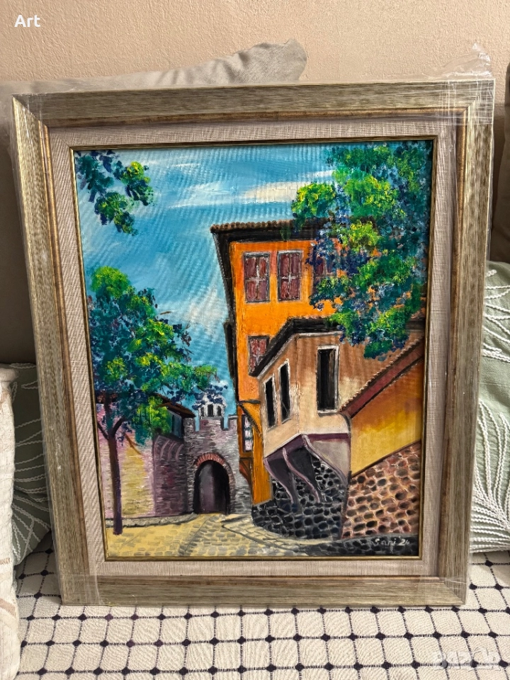Картина на стария град, снимка 1