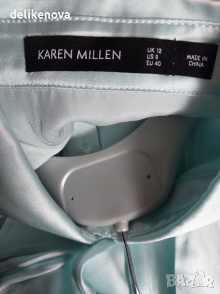 KAREN MILLEN. Size L 100% Коприна , снимка 1