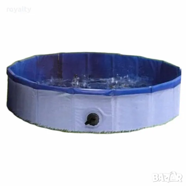 Сгъваем басейн за кучета – здрав, устойчив и лесен за употреба, снимка 1