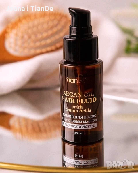 Флуид за коса с арганово масло и аминокиселини , снимка 1