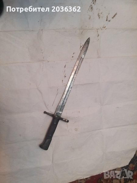 Италиански щик за"Манлихер-Каркано"М1891г., снимка 1