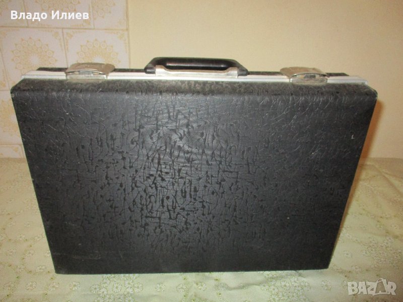 Дипломатически куфарчета кожени черни-съвсем ново и употребявано, снимка 1