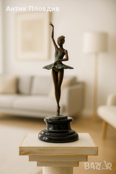 Бронзова статуетка балерина – Milo, France, снимка 1
