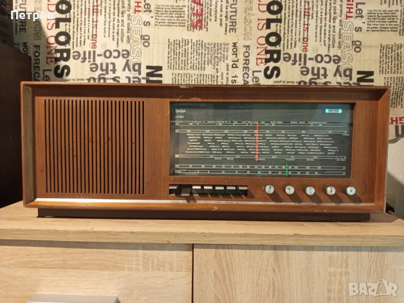 Старо Лампово радио"SABA"-Lindau.modLI18, снимка 1