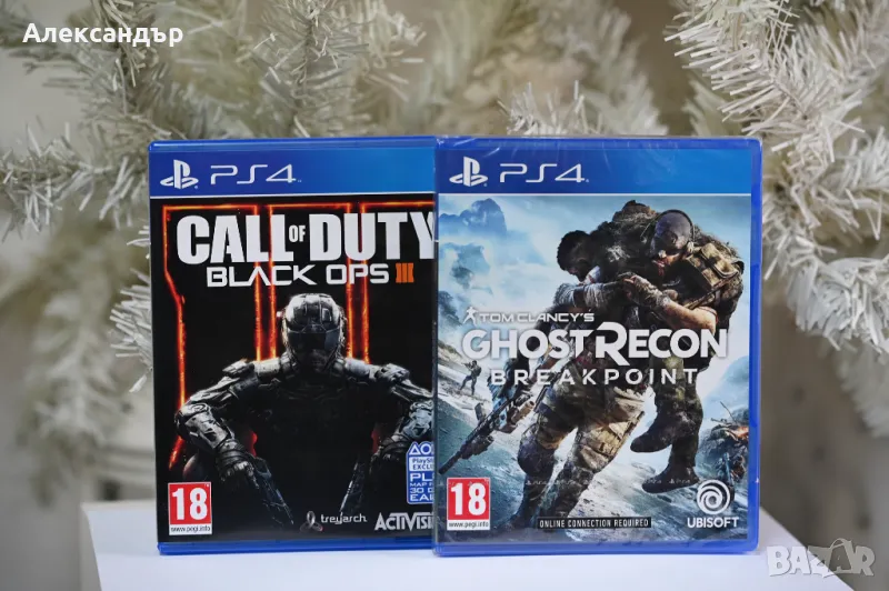 Две игри за PS4 "Call of Duty Black Ops III" и GHOST RECON, снимка 1