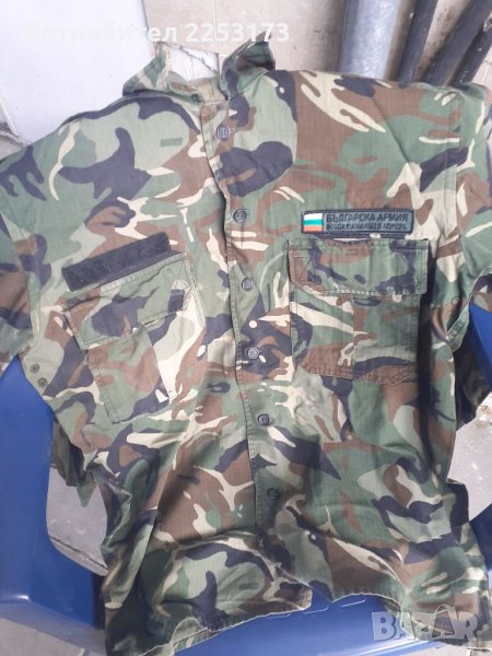 Военна риза дълъг ръкав, снимка 1