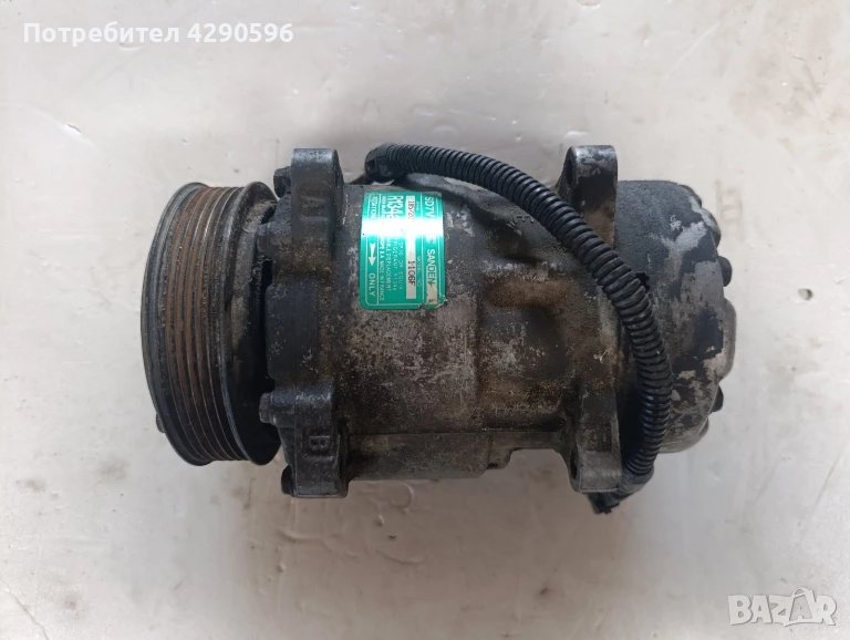 Компресор климатик Sanden SD7V16 / 1106F Peugeot Citroen Fiat, снимка 1