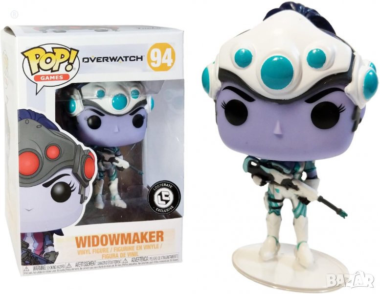 Фигурка: Funko Pop! Overwatch Vinyl Figure - Widowmaker (94) - Оригинал, снимка 1