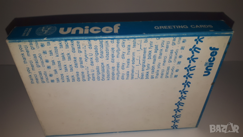 Unicef кутийка за картички, снимка 1