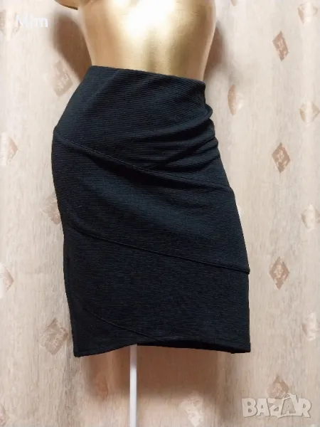 S/M Черна, еластична бандажна пола, снимка 1