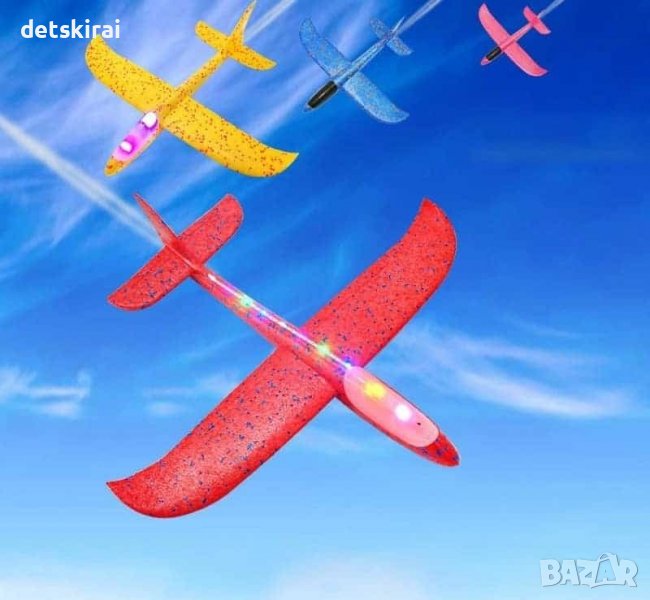 Светещи стиропорени самолети, снимка 1