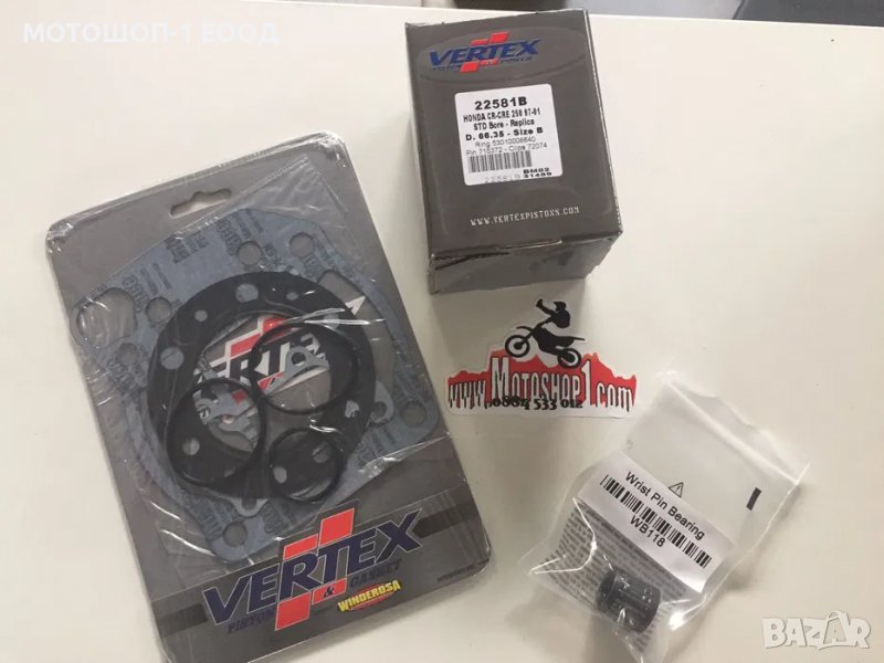 НОВ Топ енд на VERTEX бутало гарнитури верига за HONDA CR250 CR 97-01, снимка 1