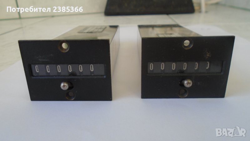 Електромеханичен брояч Sodeco Geneve Swiss , снимка 1