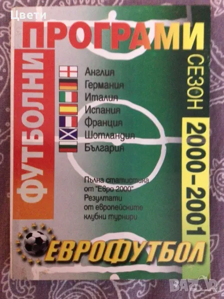 Футбол програми 2000 2001, снимка 1