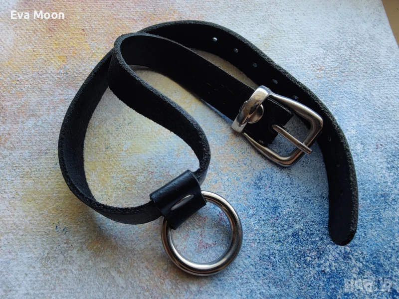 Чокър от естествена кожа, снимка 1