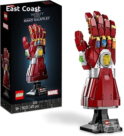 Уникално и рядко LEGO 76223 и 76191 Marvel Infinity Gauntlet Building, Iron Man Glove, Thanos Glove, снимка 1