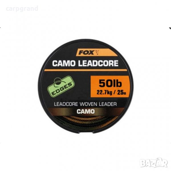 Fox EDGES™ Camo Leadcore 50lbs. 25м., снимка 1