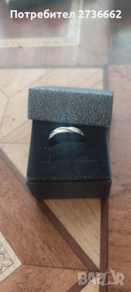 Изящен сребърен пръстен , снимка 1