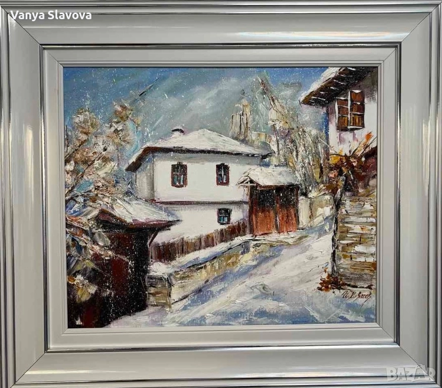 Картина “Зимна идилия”, снимка 1