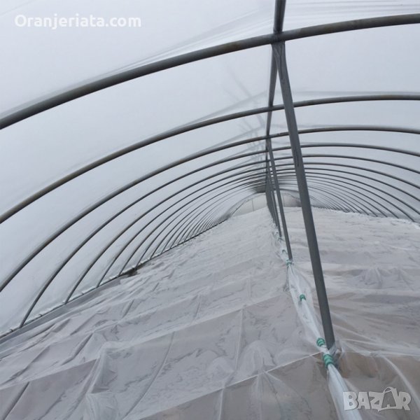 Полиетилен найлон за запарка в оранжерии, 40 микрона - 4 х 50м., снимка 1