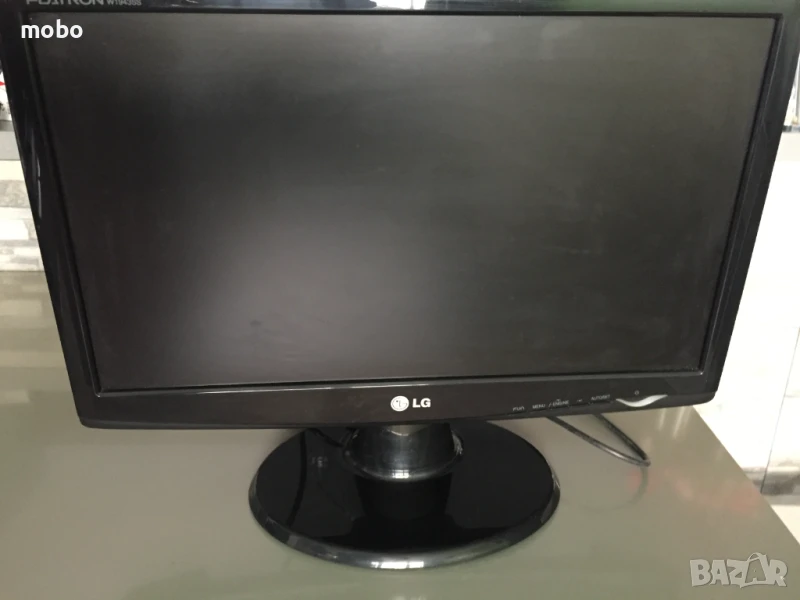  компютърен монитор-нов 48,3 см (19") 1366 x 768 пиксела Черен,  широкоекранен LCD монитор,, снимка 1