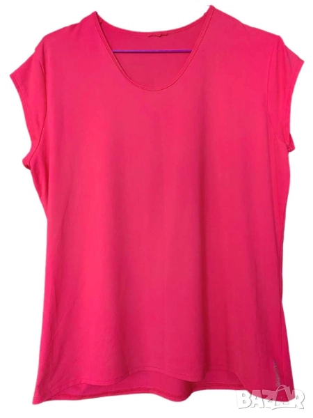 Дамска спортна тениска Domyos, 100% полиестер, Яркорозова, XL, снимка 1