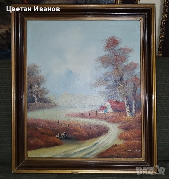 Рисувана картина с размери 65/75, снимка 1