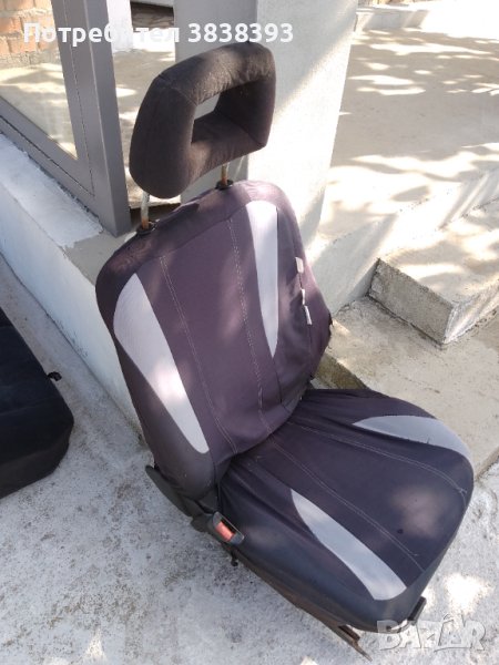 Предна лява седалка с пиропатрон за Опел астра f kombi 1.7tds 1996г, снимка 1