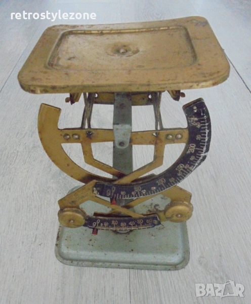 № 8245 Ретро антикварна механична везна , снимка 1