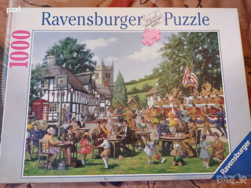 [неналичен] Пъзел "In the mood" Alan King 2001г. Ravensburger 1000 части, снимка 1