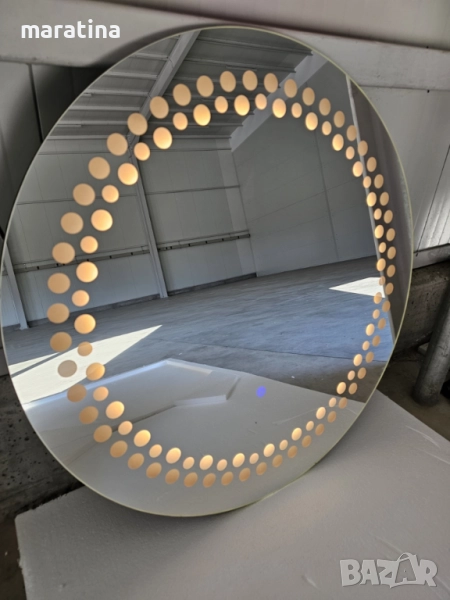 Луксозно огледало с LED осветление и сензорна технология, снимка 1