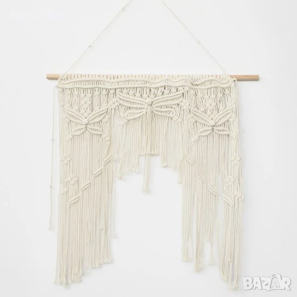 Завеса макраме-76x91 см./декоративна завеса макраме, снимка 1
