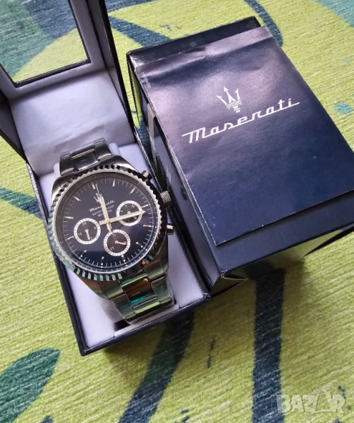 Нов MASERATI COMPETIZIONE Multi 43MM Blue, снимка 1