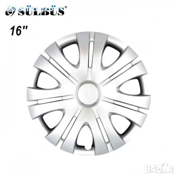 Комплект тасове Automat 408, Тасове за автомобил 16 цола, Сив, 4 броя, снимка 1