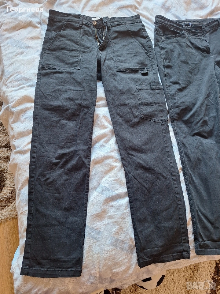 Продавам два дамски черни панталона H&M  и Cecil, снимка 1