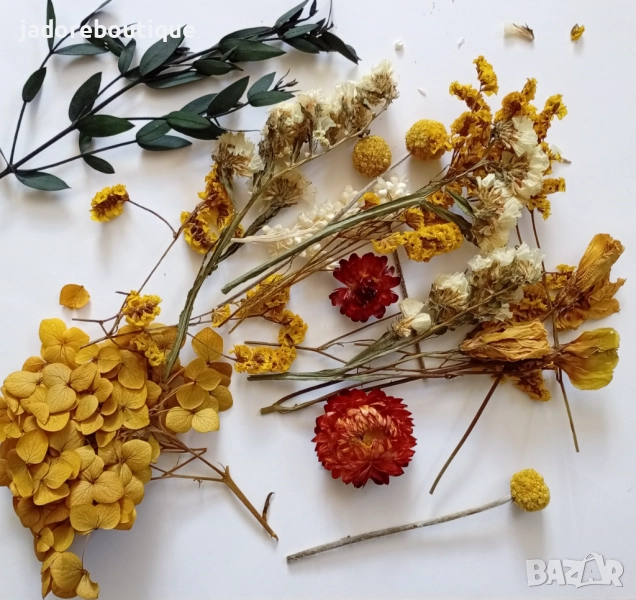 Сушени цветя за декорация - 35 гр, снимка 1