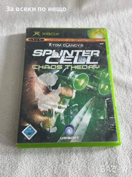 Игра за xbox classic , Tom Clancy's Splinter Cell: Chaos Theory, снимка 1