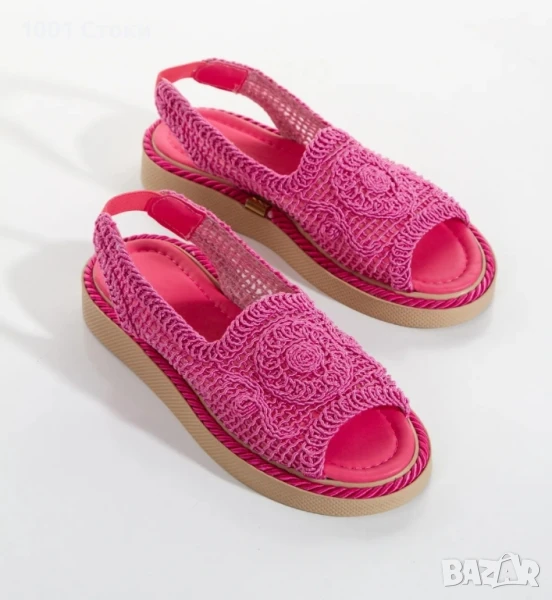 Нови Дамски Сандали Плетиво с Ортопедична Подметка40номер , снимка 1