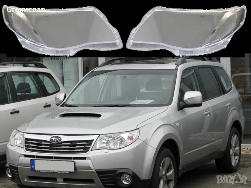 Стъкла (капаци) за фарове за Subaru Forester SH, снимка 1