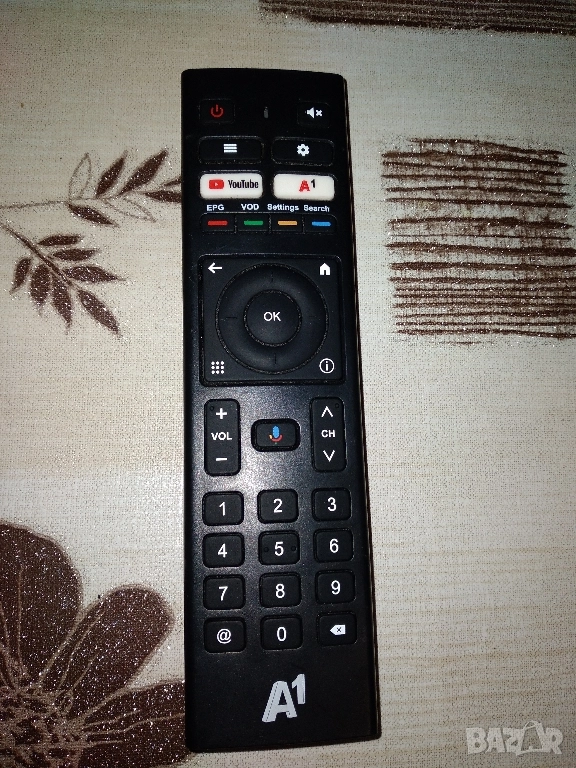 Дистанционно за Smart TV box на А1, снимка 1